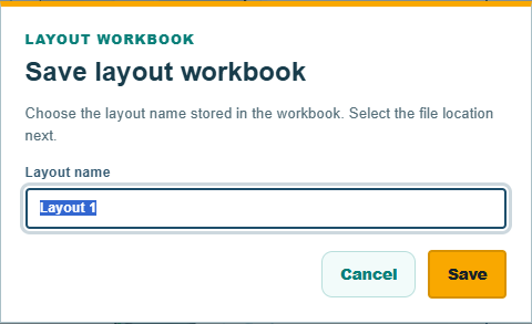 The name dialog before the file is chosen