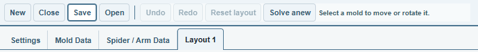 The toolbar and the tabs