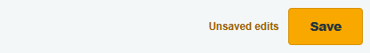 Unsaved edits and the Save button