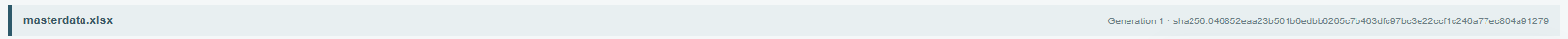 The workbook line on the data tabs