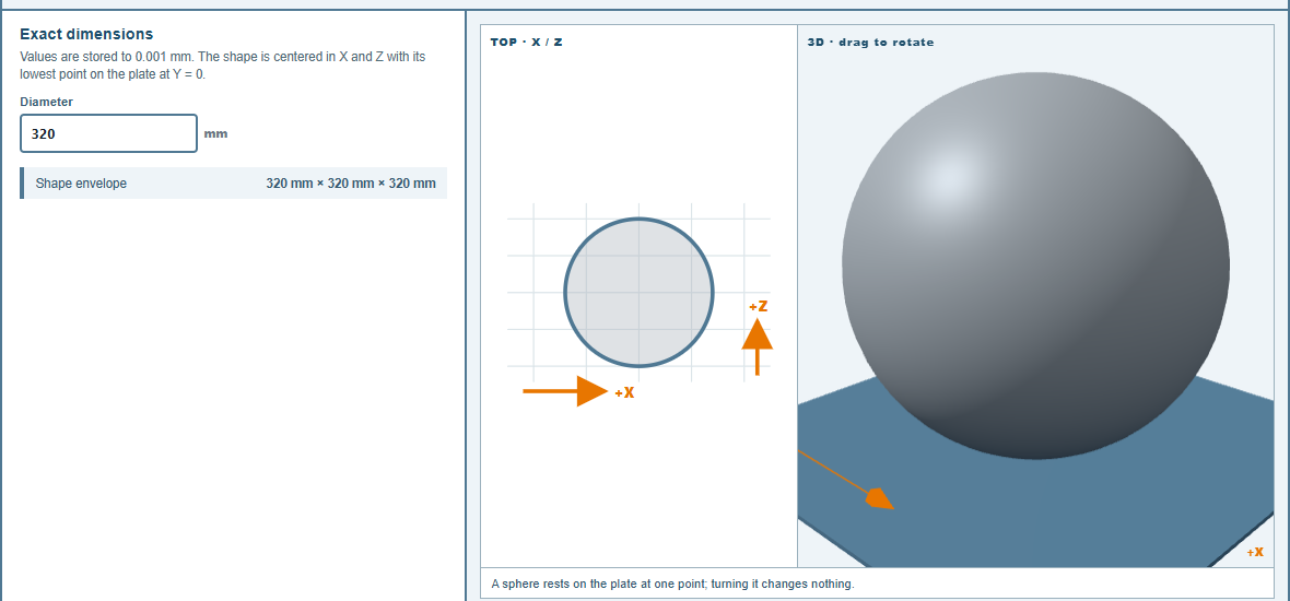 The sphere builder